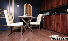 Big tit teen priya price talks dirty while sucking ebony cock