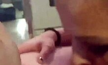 Kandy Kane SUCKS Big Tits In Homemade BBW Fun!