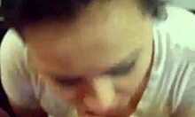 Kandy Kane SUCKS Big Tits In Homemade BBW Fun!