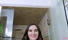 Stunning Czech Model Took A Shower