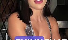 petite latina gags on deepthroat cum in mouth