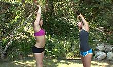 dani daniels seduces lily carter post-yoga