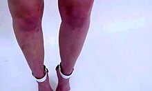 shy purple-haired model fucked on sofa at casting, cum inside 😏