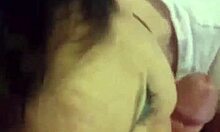 Kandy Kane SUCKS Big Tits In Homemade BBW Fun!