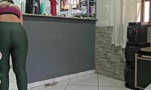 Couldn't resist latina stepdaughter sweeping!