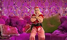 Granny Jeannie magical mystery genie fuck & creampie in cosplay