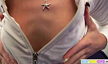 brooke skye's intimate closeup fingering session