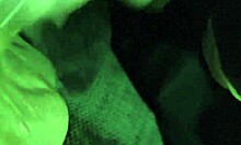 Goth Gives Sensual Blowjob Swallows Cum Till She Gags on It