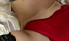 2112 Tec Straight View - Full - French Amateur Red Satin Leopard Bodysuits Black Leather Pants Heels Deepthroat Rimming Doggystyle Pov