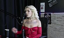 Loira Explica Como Fazer Um Bom Sexo Anal Demonstra Seu Boquete E Gemido Ao Enfiar No Cu - Kyra Sex Sheer Red