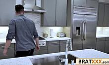 pretty little 18+ teen 18+ cosplaying black cat in a role-play