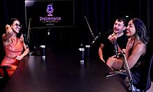 Couple Shares Fetish Advice in Sheer Lingerie