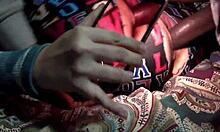 Stepsister cheats on boyfriend with stepbrother's best friend. Her tight pussy gets creampied.