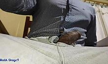 malik drago9 gets super horny at work, jerking his monster cock and cumming hard.