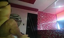 i'm carrying my cheating slut wife during standing sex, making her scream rough while breeding her wet pussy