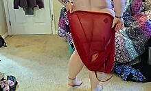 BBW IN LINGERIE STRIPTEASE!!