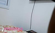 Vivi Guedez pays tv technician with her ass and pussy