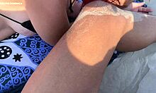 Beach Prostitute Sucks Cock Hard!