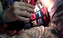 Stepsister cheats on boyfriend with stepbrother's best friend. Her tight pussy gets creampied.