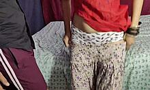 big boobs desi milf maid stripped and fucked by saheb