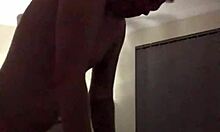 i love how backshots feel so different with my cute babe bent over in our homemade session