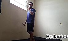 i asked my neighbor for help fixing my bedroom window, and he ended up fucking me