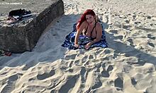 Beach Prostitute Sucks Cock Hard!