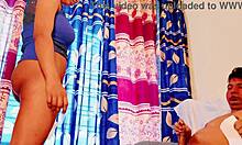 Homemade fucking in in-laws room.