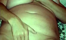 i'm showing off huge natural tits in completion with cumshot n squirting