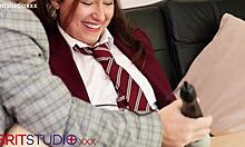 Hot college student denied orgasm