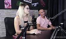 Joice Muller Compilations in Sheer Red Outfit