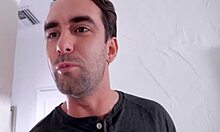 Naughty young stepsister rides and fucks with big tits in taboo cowgirl blowjob