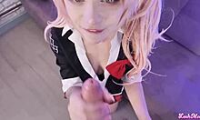 Junko Enoshima Enjoys With Creampie And Lesbian Pussy