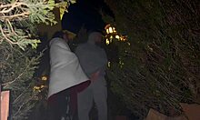 The shining xxx vlog with public creampie in outdoor rough session