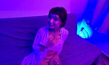 Cute alt teen fucks guy and swallows cum