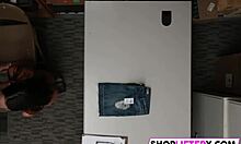 Cutie Lily, you're getting punished for theft with that monster cock!