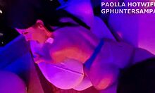 Paolla Hotwife Mama Fucks With Masked Naughty Eater Of Married Women Come To Red