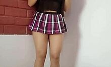 after classes, she heads to the hotel for some hard anal