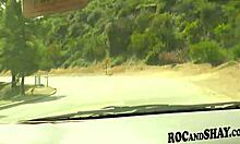 Black Amateur Couple And Friend Fuck In Car During Ghetto Trip