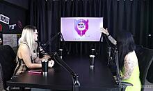 Joice Muller Compilations in Sheer Red Outfit