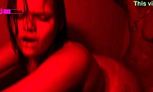 Girl Enjoys Big Black Cock In Shower