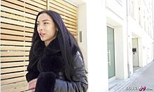 German Scout Picks Up Latina Teen For Rough Outdoor Fuck