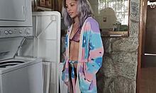 Latina Neighbor Calls for Help, Ends Up Getting Her Big Ass Fucked Hard by Husband's Friend, Screaming in Pleasure