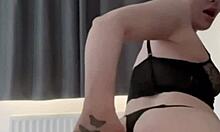 horny british teen explores her body with toys in solo play