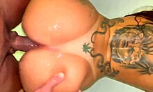 Redhead Kevlyn Santos Gets Tight Pussy Fuck in Bathtub