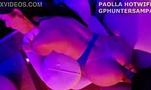 Paolla Hotwife Mama Fucks With Masked Naughty Eater Of Married Women Come To Red