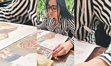 I meet estefani at the mall then rimjob doggystyle cum