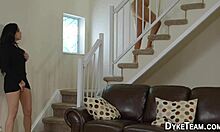 latina lesbian babe licks and fingers her friend in hd