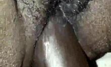 Flowing cum creampie action