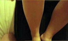 This sexy milf gives an awesome footjob, toes wrapped around big cock 😍